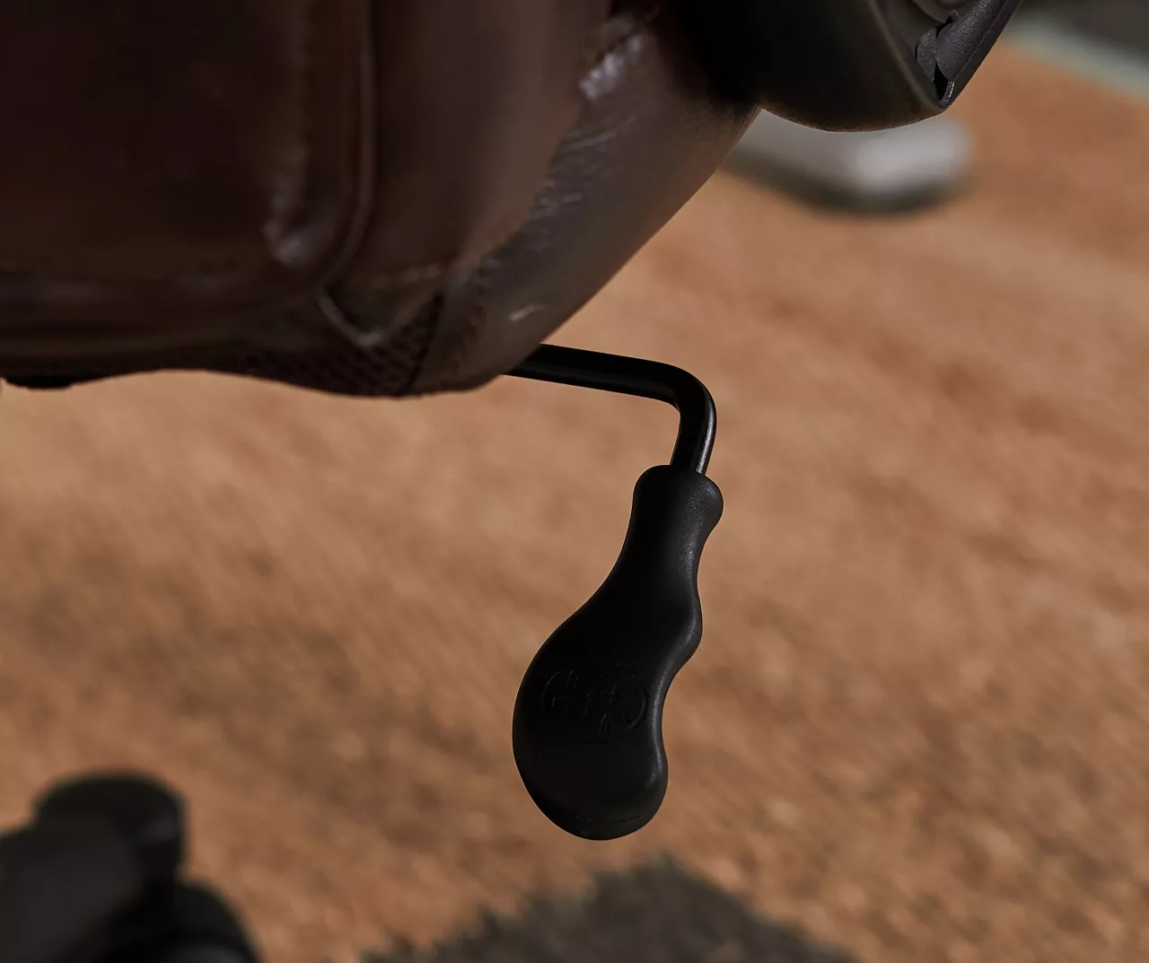 Hannah Brown Bonded Leather Office Chair 18 Hannah Brown Bonded Leather Office Chair - Image 18