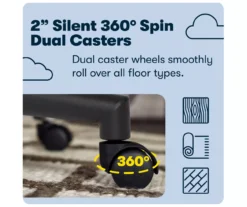 Hannah Brown Bonded Leather Office Chair 29 Hannah Brown Bonded Leather Office Chair -Walker Edison Shop 810513551 A0 9