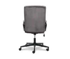 Gray & Black Executive Office Chair -Walker Edison Shop 810513554 13