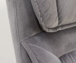 Gray & Black Executive Office Chair -Walker Edison Shop 810513554 5