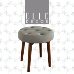 Penelope Tufted Stool 23 Penelope Tufted Stool -Walker Edison Shop 810513571