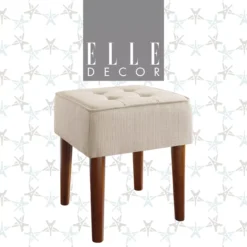 Aria Tufted Stool -Walker Edison Shop 810513575