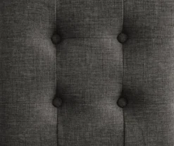 Aria Charcoal Grey Tufted Stool 9 Aria Charcoal Grey Tufted Stool -Walker Edison Shop 810513578 6