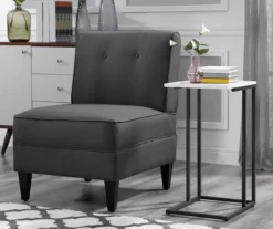 Serta Copenhagen Tufted Slipper Chair -Walker Edison Shop 810513580 3