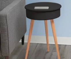 Real Living End Table With Bluetooth Speaker & USB Port 11 Real Living End Table With Bluetooth Speaker & USB Port -Walker Edison Shop 810513609 1
