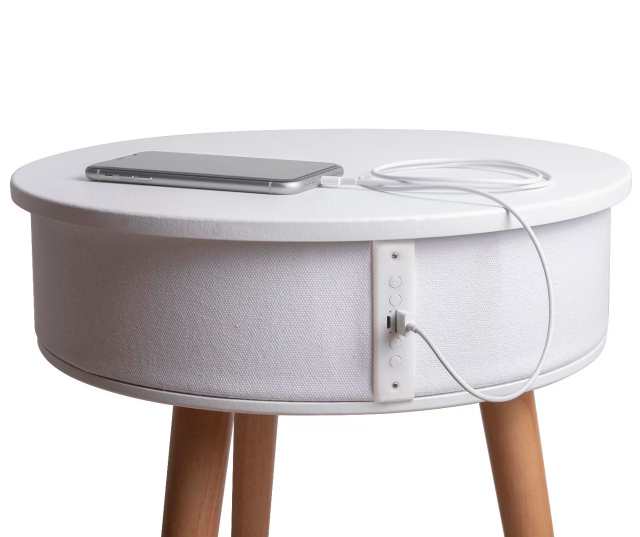 Real Living End Table With Bluetooth Speaker & USB Port 9 Real Living End Table With Bluetooth Speaker & USB Port - Image 9