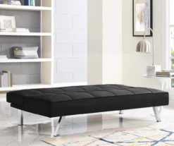 Corey Black Convertible Sofa -Walker Edison Shop 810514243 3