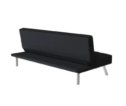 Corey Black Convertible Sofa -Walker Edison Shop 810514243 51