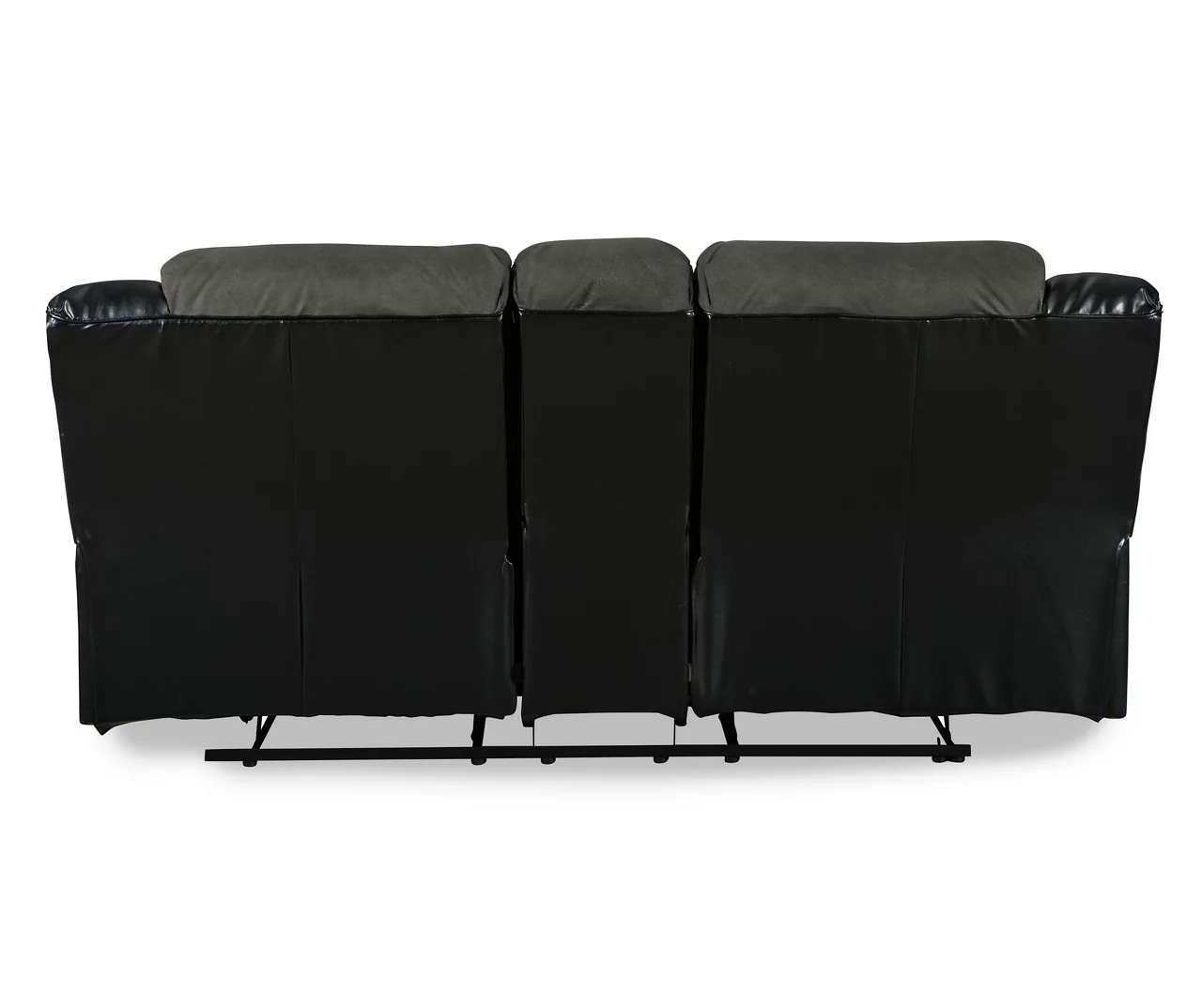 Earhart Faux Leather Reclining Console Loveseat 4 Earhart Faux Leather Reclining Console Loveseat - Image 4