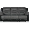 Earhart Faux Leather Reclining Sofa