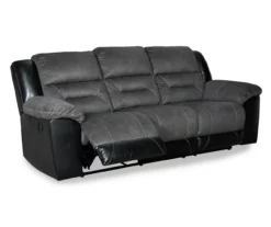 Earhart Faux Leather Reclining Sofa -Walker Edison Shop 810519696 4