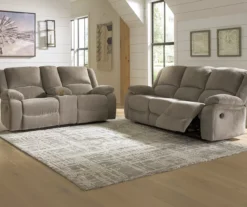 Draycoll Pewter Power Reclining Sofa -Walker Edison Shop 810519718 810519715 1 1