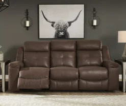 Jesolo Coffee Reclining Sofa -Walker Edison Shop 810519726 2