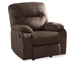Bolzano Coffee Rocker Recliner -Walker Edison Shop 810519740 1