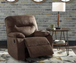 Bolzano Coffee Rocker Recliner -Walker Edison Shop 810519740 4