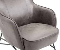 Norwich Badlands Charcoal Accent Chair -Walker Edison Shop 810519875 4