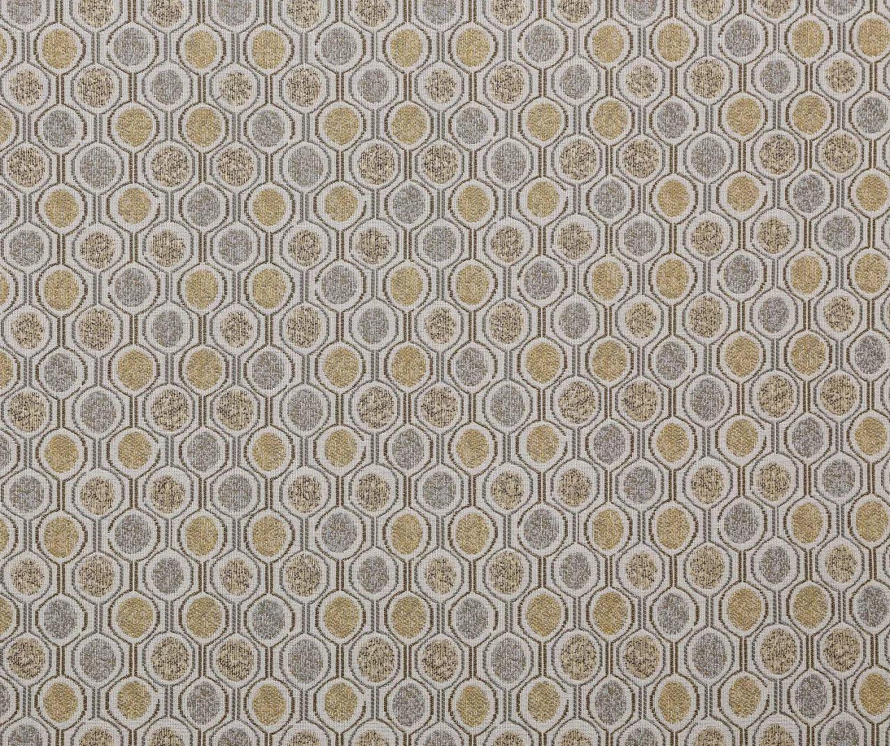 Rogers Vintage Gold Ottoman 5 Rogers Vintage Gold Ottoman - Image 5