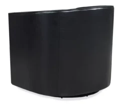 Hammond Classic Black Swivel Accent Chair -Walker Edison Shop 810519935 6