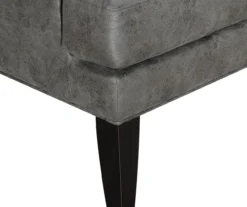 Bossa Dark Gray Accent Chair -Walker Edison Shop 810519951 4