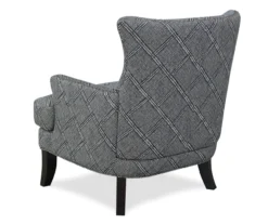 Bossa Gray Print Accent Chair -Walker Edison Shop 810519952 6
