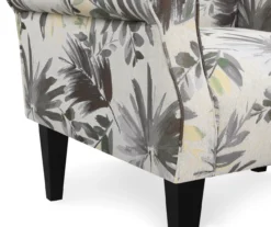 Willow River Lincoln Floral Accent Chair -Walker Edison Shop 810519969 3