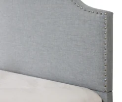 Lombard Light Gray California King Upholstered Bed -Walker Edison Shop 810519985 3