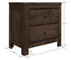 Florence 2-Drawer Nightstand 19 Florence 2-Drawer Nightstand -Walker Edison Shop 810519987 5