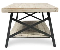 Pomona Whitewash Coffee Table -Walker Edison Shop 810520051 6