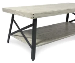 Pomona Light Gray Coffee Table -Walker Edison Shop 810520052 2