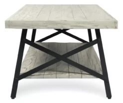 Pomona Light Gray Coffee Table -Walker Edison Shop 810520052 5