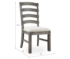 Grayfield Upholstered Dining Chairs, 2-Pack -Walker Edison Shop 810520068 2