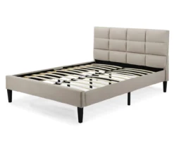 Orson Beige Full Upholstered Bed 10 Orson Beige Full Upholstered Bed -Walker Edison Shop 810524559 4