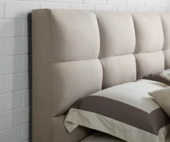 Orson Beige Full Upholstered Bed 12 Orson Beige Full Upholstered Bed -Walker Edison Shop 810524559 5