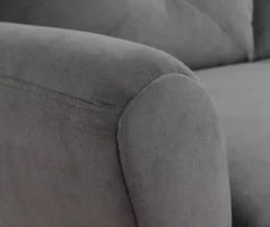 Hayward Gray Rolled Arm Sectional -Walker Edison Shop 810524579 7