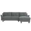 Hayward Gray Curved Arm Sectional