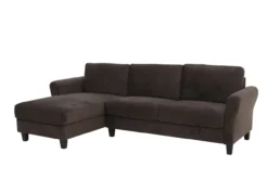 Waverley Coffee Brown Sectional -Walker Edison Shop 810524581 11