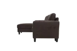 Waverley Coffee Brown Sectional -Walker Edison Shop 810524581 31