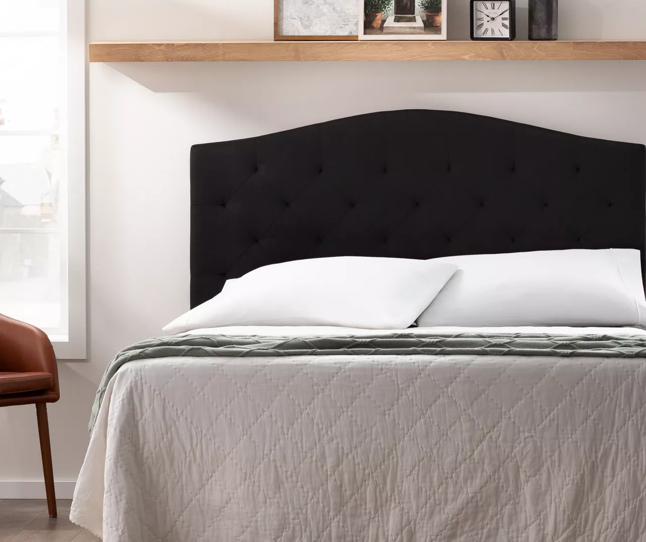 Brookside Curved Edge Upholstered Headboard 15 Brookside Curved Edge Upholstered Headboard - Image 15