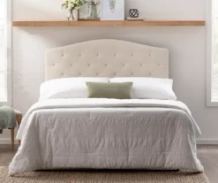 Brookside Curved Edge Upholstered Headboard 28 Brookside Curved Edge Upholstered Headboard -Walker Edison Shop 810527113 2