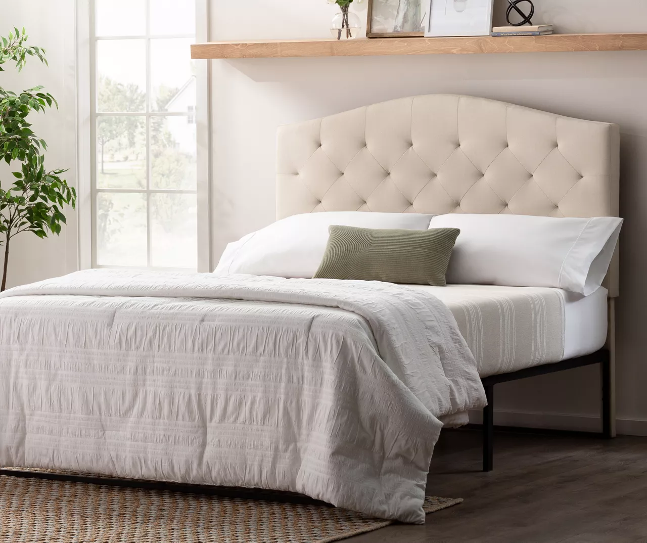 Brookside Curved Edge Upholstered Headboard 10 Brookside Curved Edge Upholstered Headboard - Image 10