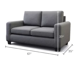 Brookside Shay Track Arm Loveseat -Walker Edison Shop 810527160 5