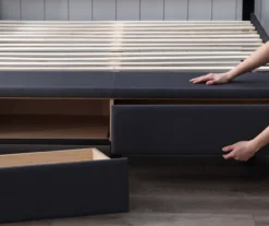 Brookside Anna Upholstered Storage Bed -Walker Edison Shop 810527227 810527229 3