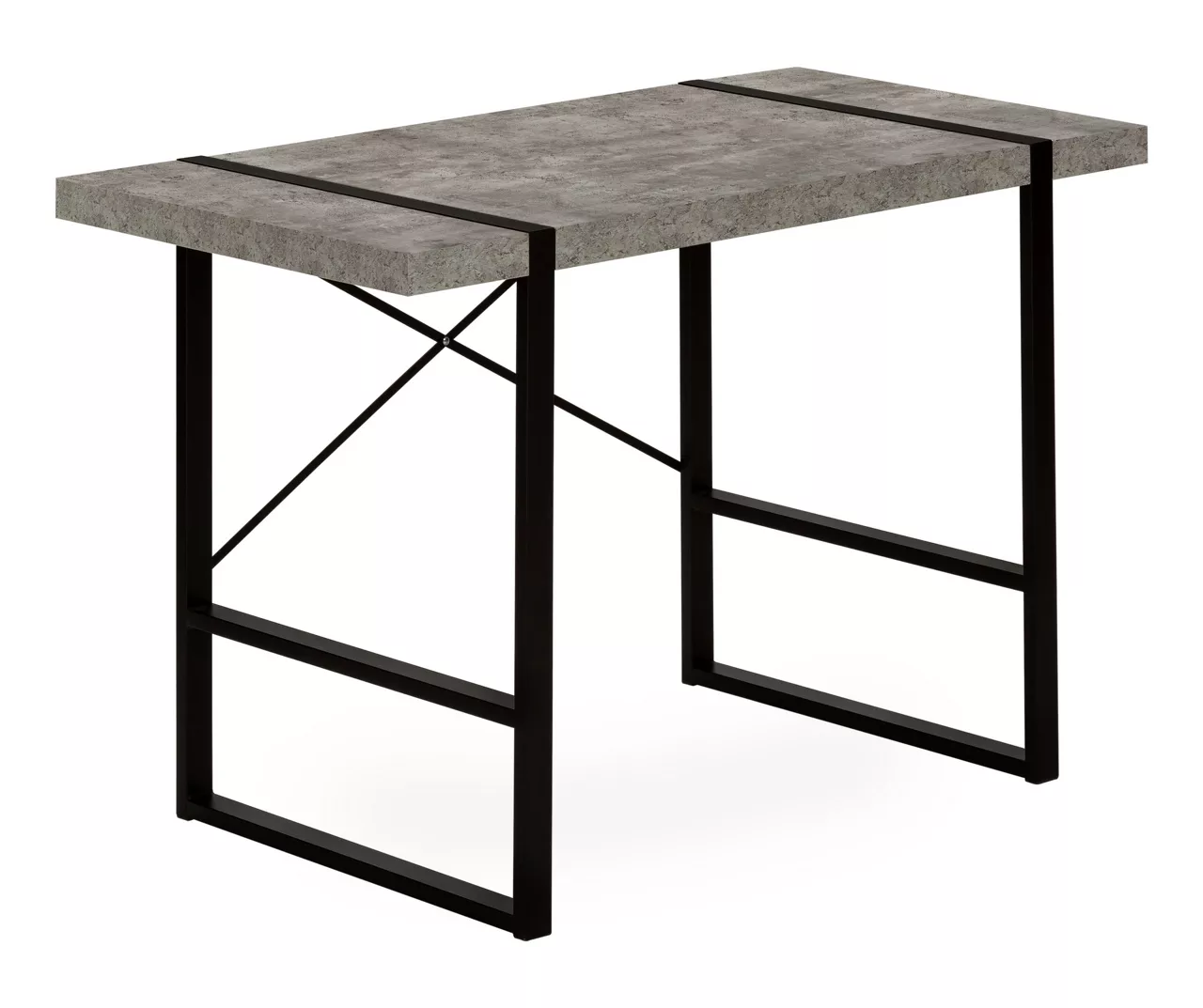 Monarch Paneled Metal Computer Desk 5 Monarch Paneled Metal Computer Desk - Image 5