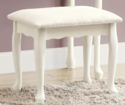 Antique White 2-Piece Mirror Vanity Set -Walker Edison Shop 810527351 4