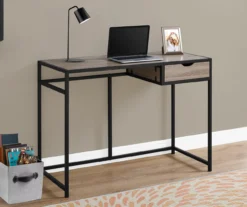 Monarch 42" Single Drawer Computer Desk -Walker Edison Shop 810527357 1