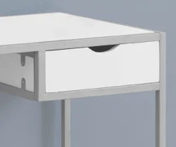 Monarch 42" Single Drawer Computer Desk -Walker Edison Shop 810527358 3