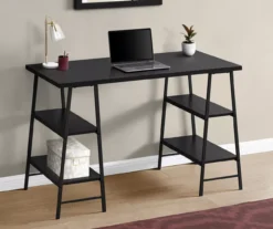 Monarch Metal 3 Tier Computer Desk 24 Monarch Metal 3 Tier Computer Desk -Walker Edison Shop 810527360 1