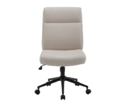 Real Living Villa Park Upholstered Armless Office Chair 13 Real Living Villa Park Upholstered Armless Office Chair -Walker Edison Shop 810531602 2