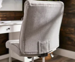 Real Living Villa Park Upholstered Armless Office Chair 12 Real Living Villa Park Upholstered Armless Office Chair -Walker Edison Shop 810531603 2