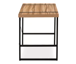 Brown Wood Look Thick Panel Computer Desk -Walker Edison Shop 810533370 6 1